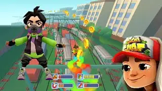 SUBWAY SURFERS PLANT INVASION 2024 : GAMEPLAY TILL GET CAUGHT! THUNDER