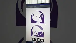 Giving the Taco Bell logo a back-to-school redesign! #logos #logodesign #redesign #tacobell #shorts