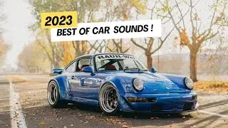 CAR SOUNDS -Best of SUPERCAR 2023/ Porsche 911 GT3, Ford Mustang GT, Dodge Challenger Hellcat