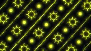 Glass Shapes (Yellow) | Looping Background | After Effects | 2023 | 1 Hour | 4K