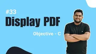 Objective-C: How to Display PDF in iOS Hindi