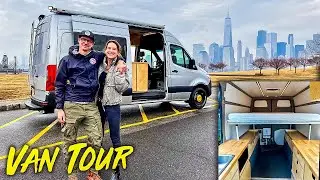 URBAN CAMPING | Wardrobe Stylist & Photographer Build Mercedes Sprinter Vans into Functional Campers