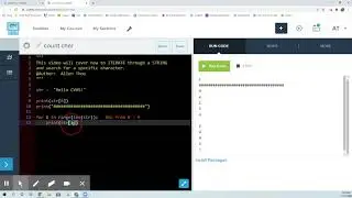 String Iteration in Python