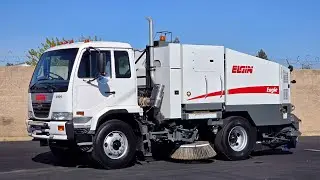 2010 Nissan UD3300 Elgin Eagle Mechanical Street Sweeper For Sale