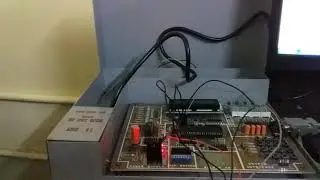 8051 Controlled Stepper Motor Rotation