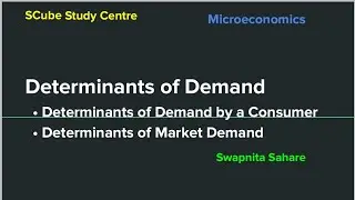 Determinants Of Demand #BECC101 #EEC11 #Microeconomics