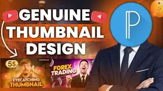 Genuine thumbnail design || In pixelab