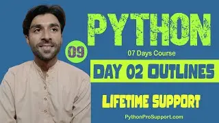 09 Python Day 02 Outlines | Variables & Data Types 