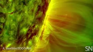 Watch the sun's loops in action | Science News