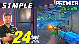 S1mple PREMIER nuke game! S1mple CS2 POV!