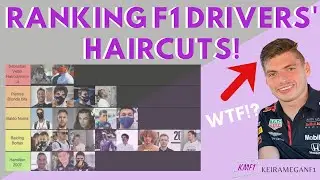 RANKING THE 2020 F1 DRIVERS' HAIRCUTS! - Keira Megan F1