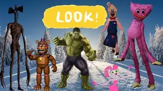 Wow wow wow SIREN HEAD OMG 🤬🤬🤬 #hulk #sirenhead