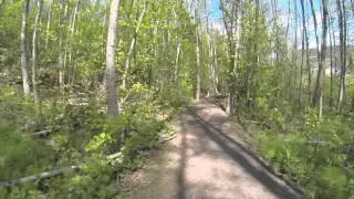 Terrace bench trail