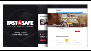 Fast & Safe | Driving School WordPress Theme | Themeforest Download