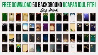 Free Download Background Ucapan Idul Fitri