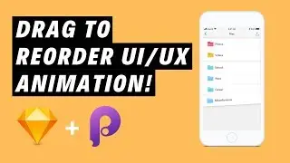 Principle UI/UX Animations: Drag to Reorder!