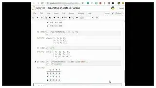 Ufuncs Operations Between DataFrame and Series || Python|| Pandas|| Data Science || Machine Learning