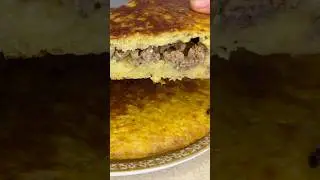 ПИРОГ БЕЗ ТЕСТА,БЕЗ ДУХОВКИ.