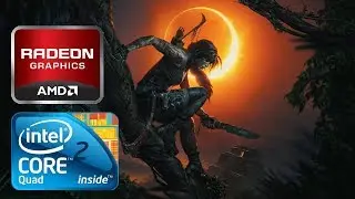 Test Shadow of the Tomb Raider on Intel Core 2 Quad Q6600 with HD5770