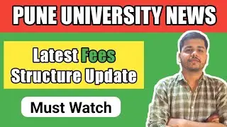 SPPU Latest Update | New Fees Update | #sppu