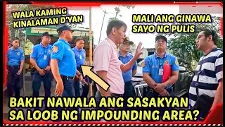 Cong. BOSITA NAWALA Ang SASAKYAN sa IMPOUNDING AREA ng PULIS STATION