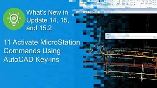 11 Activate MicroStation Commands using AutoCAD Key-ins