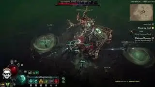 Diablo 4 Season 4 Necromancer Tier 3 Solo Wandering Death Quick Level Up