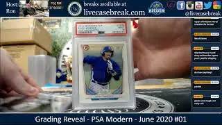 Grading Reveal   PSA Modern   June 2020 #01 3 19 2021