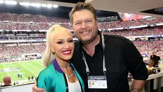 Blake Shelton and Gwen Stefani Were Escorted Out of the 2024 Super Bowl