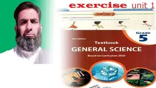general science class 5||exercuse chapter 1||correct options and short answers||kpk text