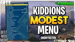 GTA V Online PC 1.57| *BEST* Free Mod Menu| Kiddions 1.57 *UNDETECTED*