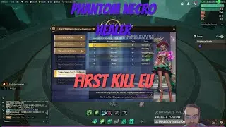 First Kill EU Spider Queen Epic Challenge - Phantom Necro Heal - Tarisland