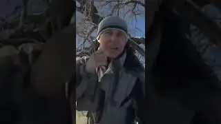Дрифт на горном снегоходе с 