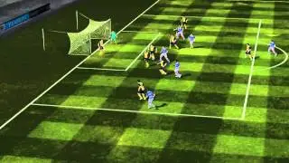 Goal Line Technology in FIFA 14 (United against Atletico Madrid)