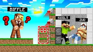 Building a Secret Base Door in Camp Minecraft