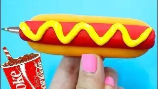 DIY HOT DOG PEN  | Easy & Cute School Supplies