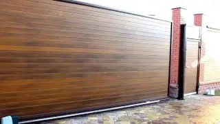 Алюминиевые ворота откатные AVS SW