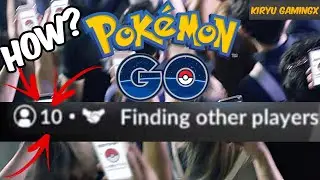 HOW TO INVITE 10 PLAYERS  IN YOUR RAID BATTLE! POKEMON GO (MOBILE)