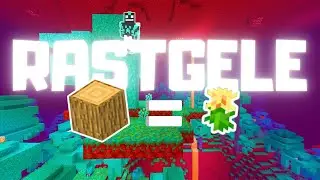 Minecraft NETHER SURVIVAL Ama Bloklar RASTGELE EŞYA Veriyor...