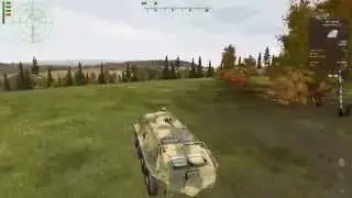 ArmA2OA Угон бтр 60 у панторезов)))