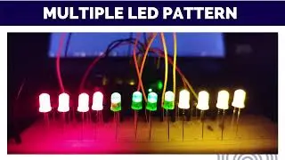 Arduino Uno: Multiple LED light patterns | Group Activity