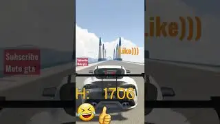 CRAZY crash test GTA5 #gta5 #gtav #shorts #gta6 #highspeed #fail #crash #jump #mods #online