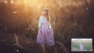 OUTDOOR PHOTO EDITING IN PHOTOSHOP - CHILD PHOTO EDITING - FREE PRESET