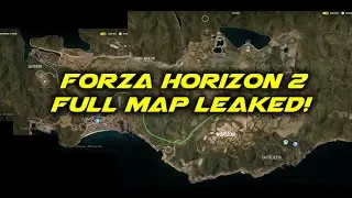 Forza Horizon 2 News - Full Map LEAKED! - Xbox One & Xbox 360