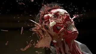 3DSMAX Gore Particle Simulation with files