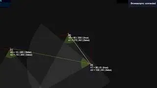 Flocking Simulation: Boid Vision Debugging