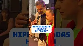 Hipnotizada cree que es traductora de “ruso” (Jorge Astyaro)