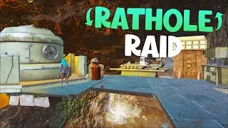 Solo Raiding an Extremely Hidden Rathole In ARK!