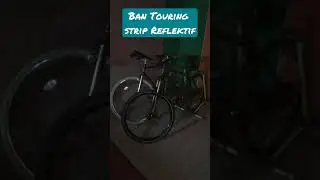 Woow bannya menyala Gaes.. aman gowes malam #gowes #schwalbe #shortvideo