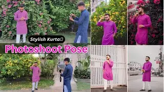 Photoshoot in Kurta Pajama || Panjabi Photoshoot Idea ||